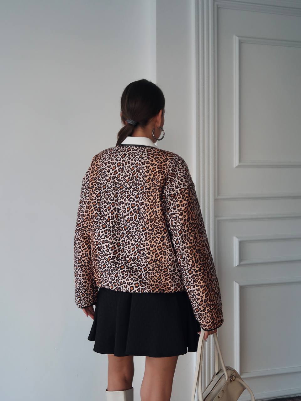 Amora Leopard Print Jacket