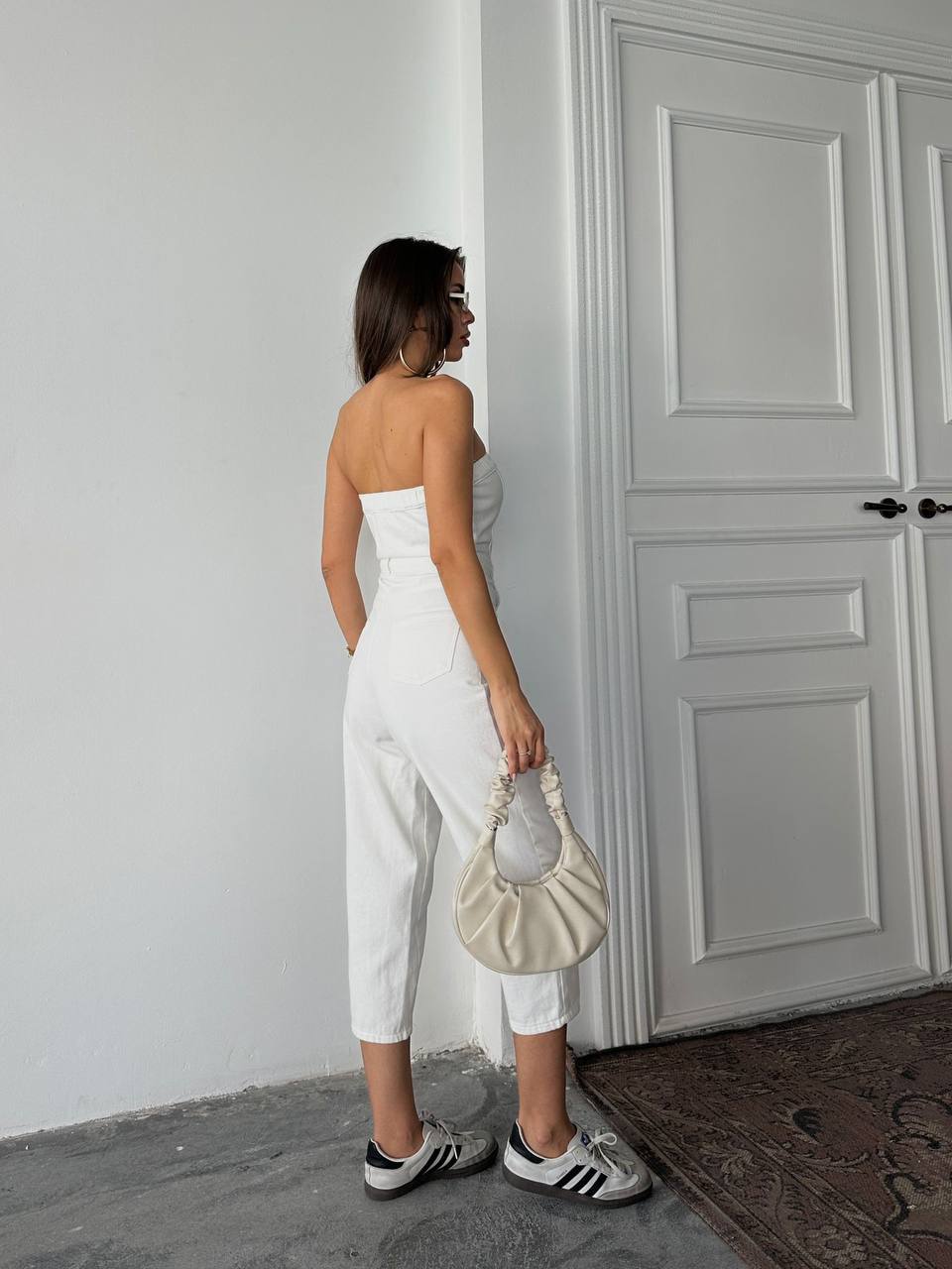 Zerane white jumpsuit